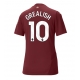 Manchester City Jack Grealish #10 Replike Rezervni Dres za Ženska 2024-25 Kratak Rukav